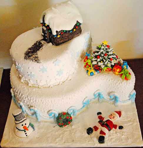 Christmas Cake Design Images - Project 4 Gallery